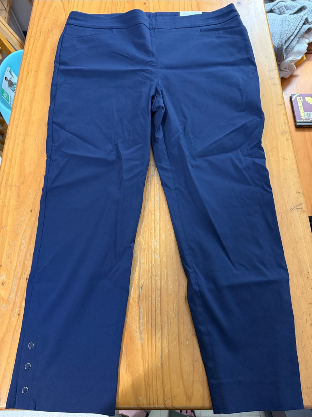 Ladies Navy Stretch Performance Pants